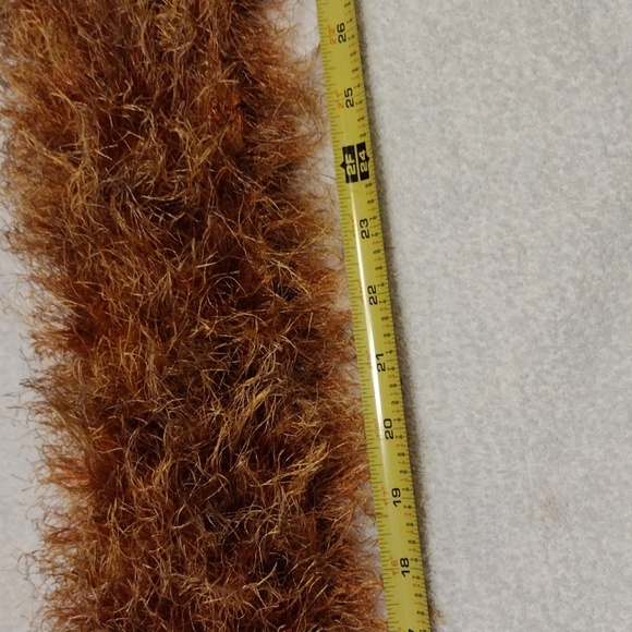 Handcrafted, crocheted scarf length 60 in. - Picture 4 of 5